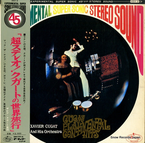 CUGAT, XAVIER cugat plays continental hits 45X-2
