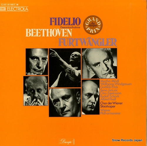 FURTWANGLER, WILHELM beethoven; fidelio 1C147-01105/7