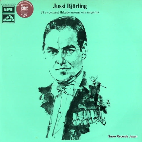 BJORLING, JUSSI 28 av de mest alskade ariorna och sangerna E153-34532/3M