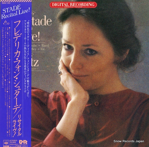 STADE, FREDERICA VON recital live! 28AC1411