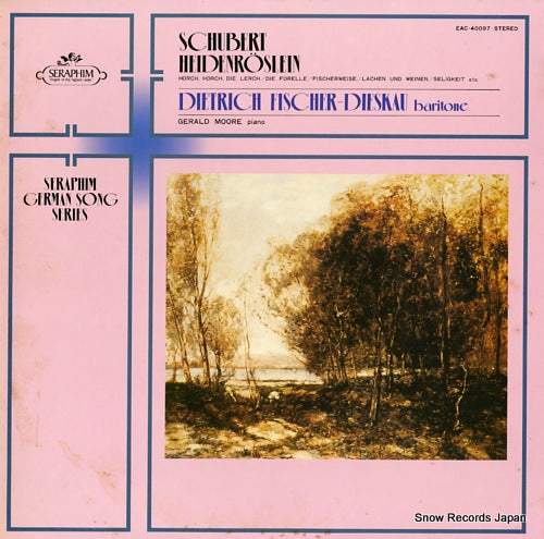 FISCHER-DIESKAU, DIETRICH schubert; heidenroslein EAC-40097
