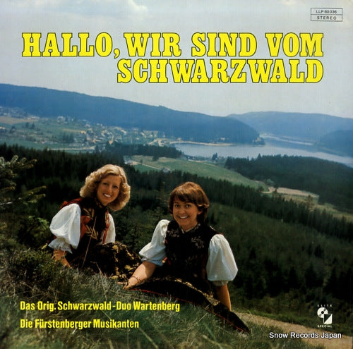 DAS ORIG. SCHWARZWALD-DUO WARTENBERG hallo, wir sind vom schwarzwald LLP80.036