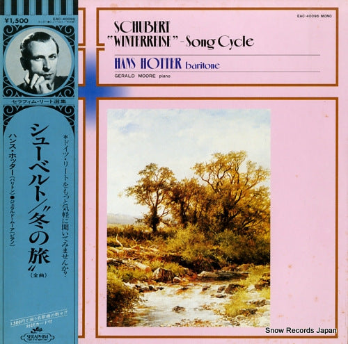 HOTTER, HANS schubert; "winterreise" - song cycle EAC-40096