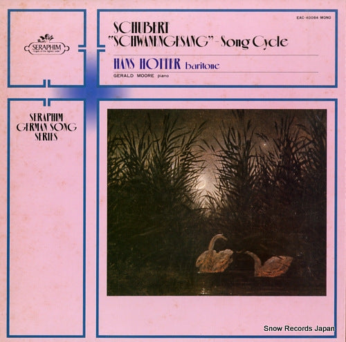 HOTTER, HANS schubert; "schwanengesang" - song cycle EAC-40084