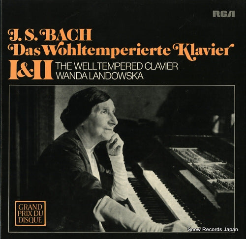 LANDOWSKA, WANDA bach; das wohltemperierte klavier 1 & 2 NA25067-R,26.35005