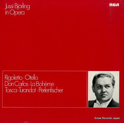 BJORLING, JUSSI jussi bjorling in opera KR11014/1-2 / 26.48016