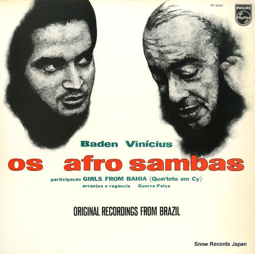 POWELL, BADEN, AND VINICIUS DE MORAES afro-samba BT-5292