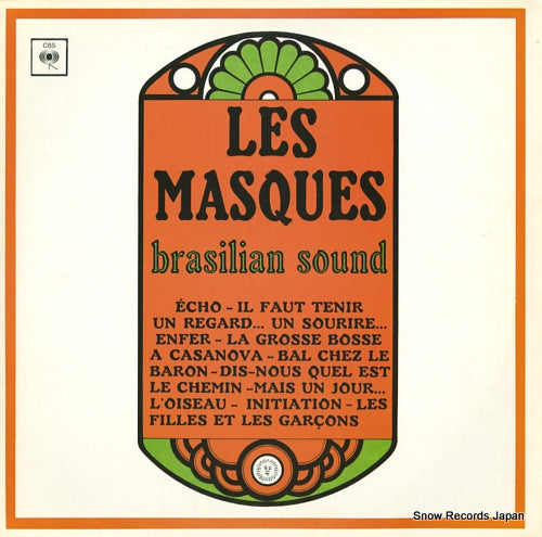 LES MASQUES brasilian sound DD007