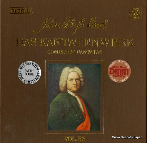 LEONHARDT, GUSTAV bach; complete cantatas vol.33 6.35607