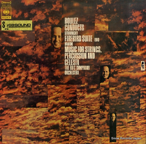 BOULEZ, PIERRE stravinsky; fire bird suite 1910 SONC10054