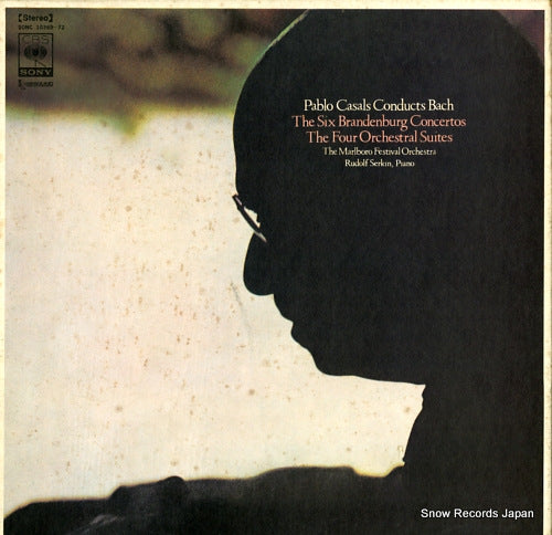 CASALS, PABLO pablo casals conducts bach SONC10369-72