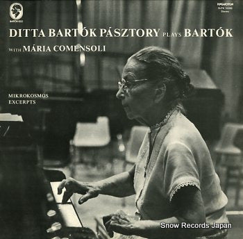 COMENSOLI, MARIA ditta bartok pasztory plays bartok SLPX12283