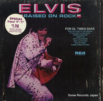 PRESLEY, ELVIS raised on rock / for ol' times shake APL1-0388
