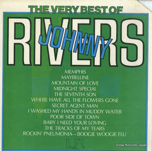 RIVERS, JOHNNY the very best of johnny rivers UA-LA253-G