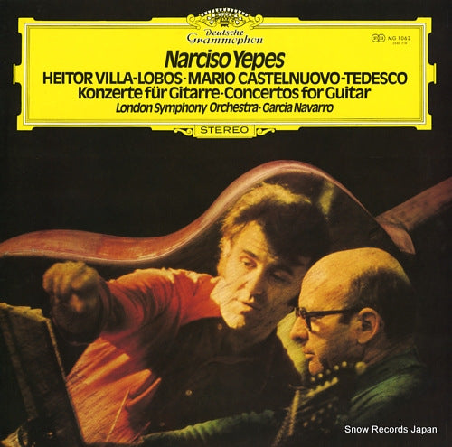 YEPES, NARCISO concertos for guitar MG1062