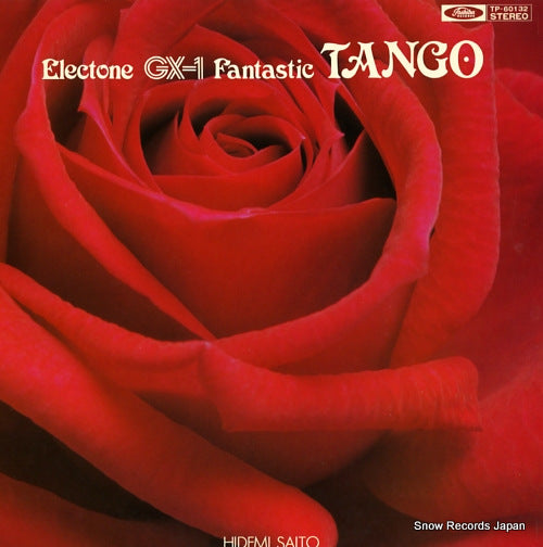 SAITO, HIDEMI electone gx-1 fantastic tango TP-60132