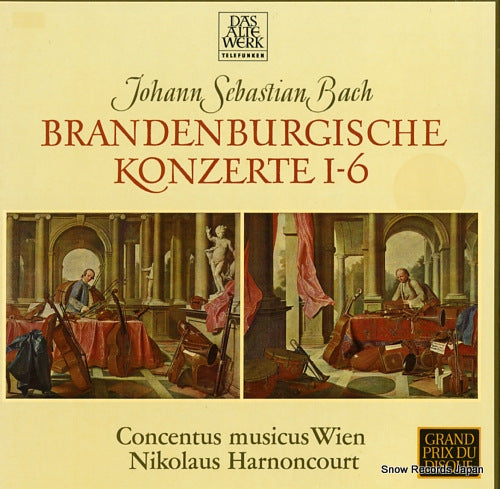 HARNONCOURT, NIKOLAUS bach; brandenburgische konzerte 1-6 6.35043