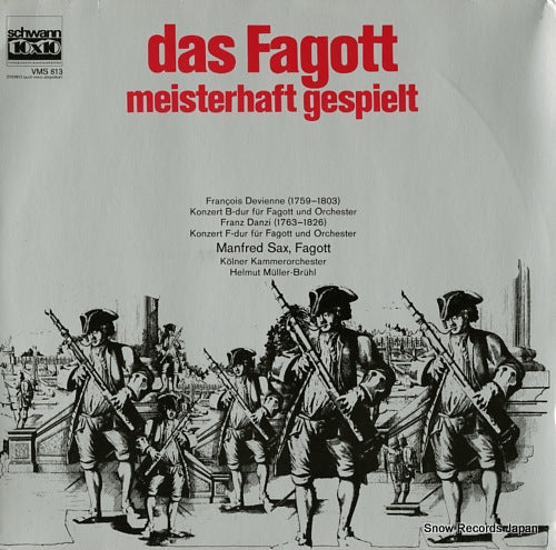 MULLER-BRUHL, HELMUT devienne; das fagott meisterhaft gespielt VMS813