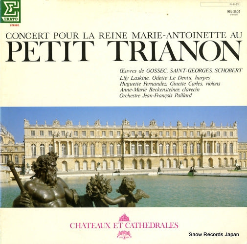PAILLARD, JEAN-FRANCOIS gossec; symphoniec concertante du ballet de mirza pour 2 harp et orchestre REL-3504