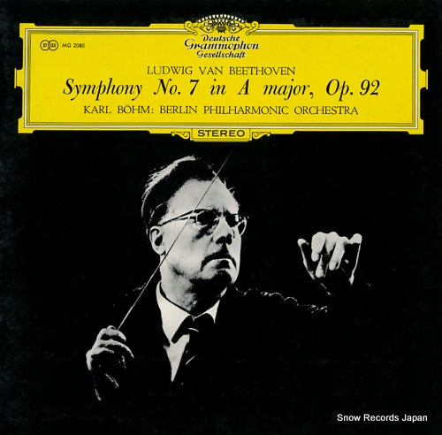BOHM, KARL beethoven; symphony no.7 in a major, op.92 MG2080