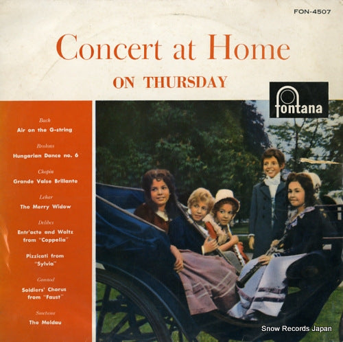 V/A concert at home on thursday FON-4507
