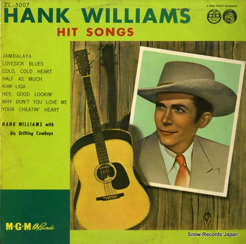 WILLIAMS, HANK hit songs ZL-5007