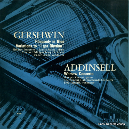 V/A gershwin; rhapsody in blue SM-202