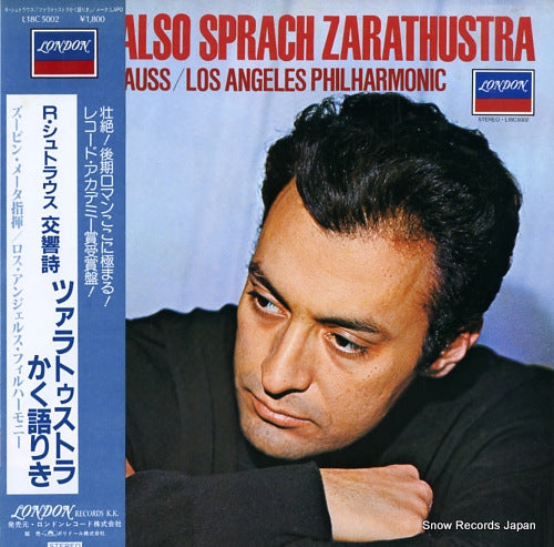 MEHTA, ZUBIN strauss; also sprach zarathustra L18C5002