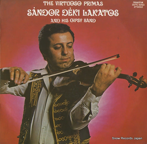SANDOR DEKI LAKATOS AND HIS GIPSY BAND the virtuoso primas SLPX10153