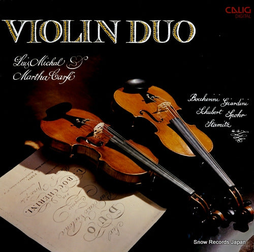 MICHAEL, LUIS, AND MARTHA CARFI violin duo CAL30848