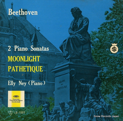 NEY, ELLY beethoven; piano sonatas no.14 "moonlight", no.8 "pathetique" LG-1003