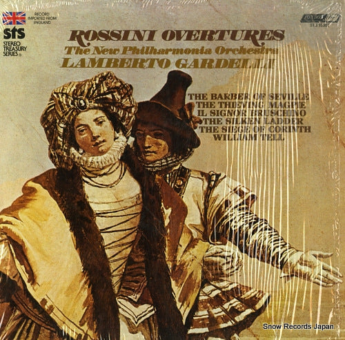 GARDELLI, LAMBERTO rossini; overtures STS15307