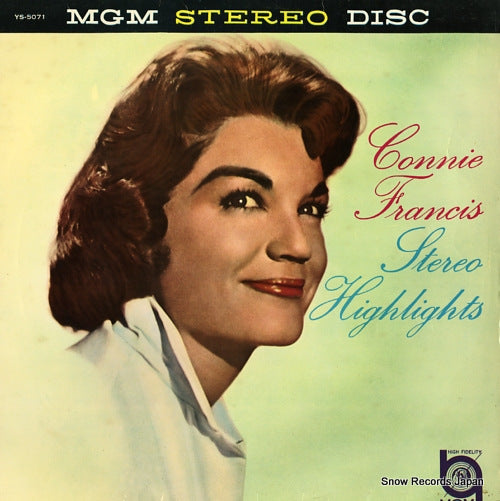 FRANCIS, CONNIE connie francis stereo highlights YS-5071