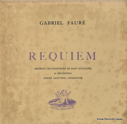 CLUYTENS, ANDRE faure; requiem op.48 ANGEL35019