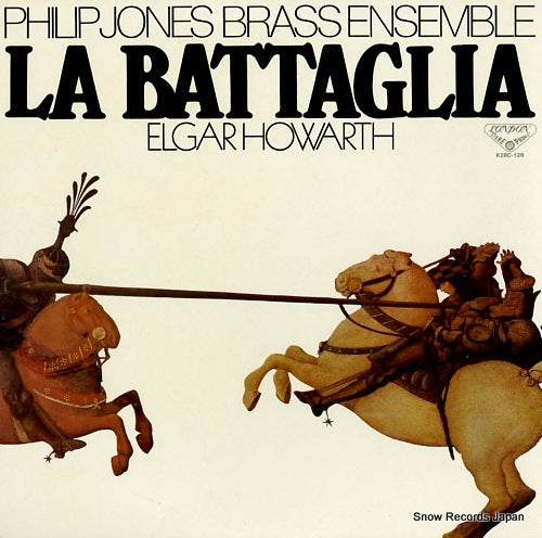 JONES, PHILIP, BRASS ENSEMBLE la battaglia K28C-128