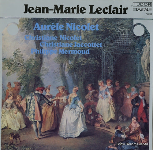 NICOLET, AURELE jean-marie leclair; deuxieme recreation de musique op. viii 73034