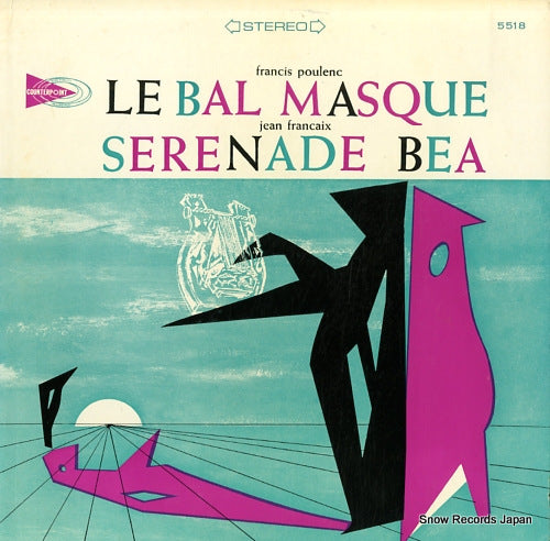 FENDLER, EDVARD / JEAN FRANCAIX poulenc; le bal masque/francaix; serenade bea CPST-5518