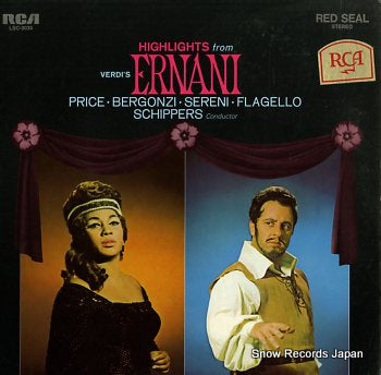SCHIPPERS, THOMAS highlights from verdi's ernani LSC-3035