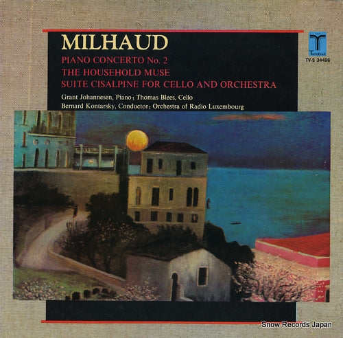 KONTARSKY, BERNARD milhaud; piano concerto no.2 TV-S34496