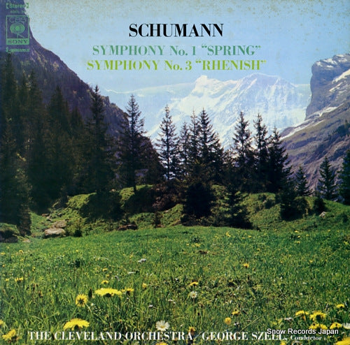 SZELL, GEORGE schumann; symphony no.1 "spring" & symphony no.3"rhenish" SOCL34