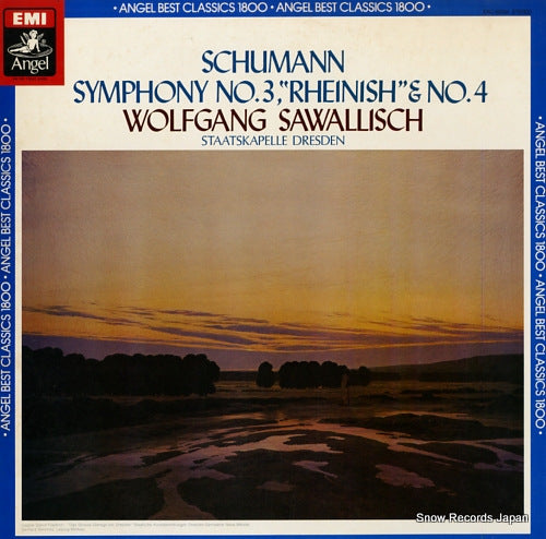 SAWALLISCH, WOLFGANG schumann; symphony no.3, "rheinish" & no.4 EAC-55055