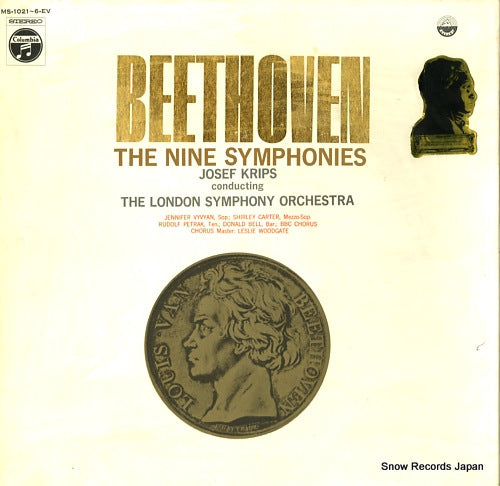 KRIPS, JOSEF beethoven; the nine spypmphonies MS-1021-6-EV