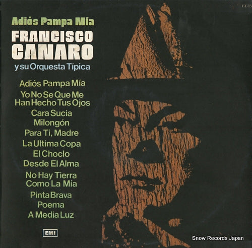 CANARO, FRANCISCO adios pampa mia 6615