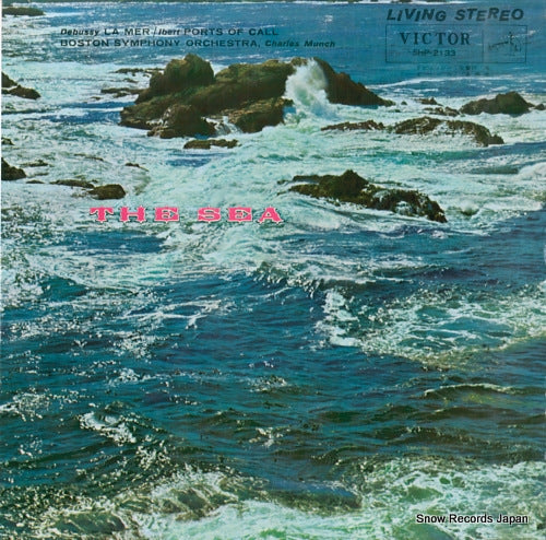 MUNCH, CHARLES debussy; the sea SHP-2133