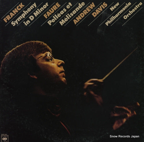 DAVIS, ANDREW franck; symphony in d minor 25AC354