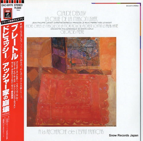 PRETRE, GEORGES debussy; la chute de la maison usher EAC-50170