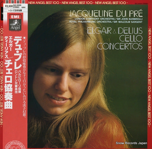DU PRE, JACQUELINE dlfar/delius; cello concertos EAC-81009