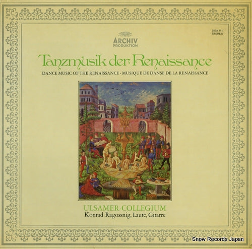ULSAMER-COLLEGIUM dance music of the renaissance 2533111