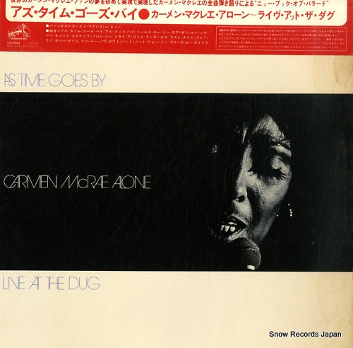 MCRAE, CARMEN as time goes by / carmen mcrae alone SMJ-6034