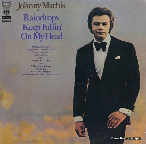 MATHIS, JOHNNY raindrops keep fallin' on my head SONP50260